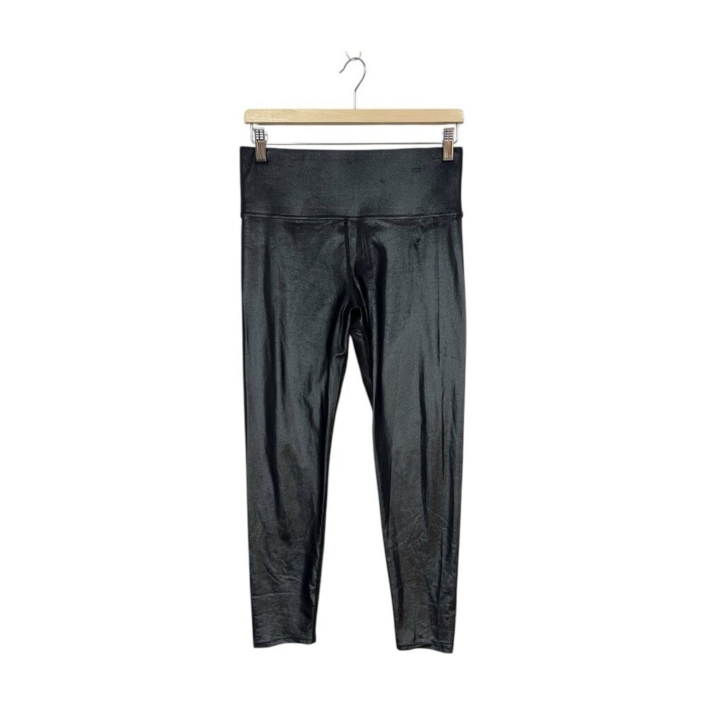 Carbon38 Black Takara Shine Leggings Size L Large 7/8